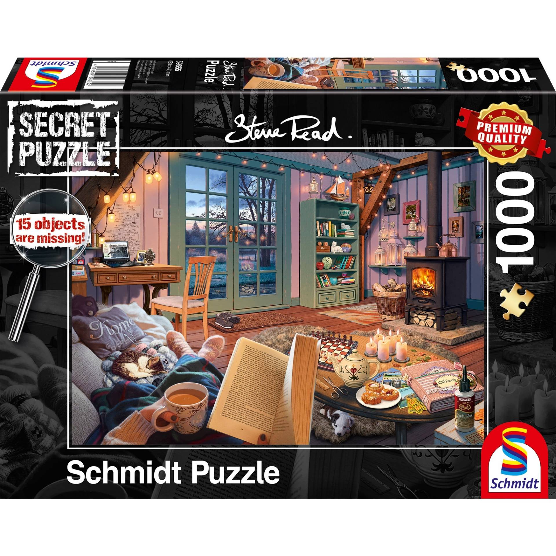 Steve Read: Secret Puzzles - Im Ferienhaus von Schmidt Spiele