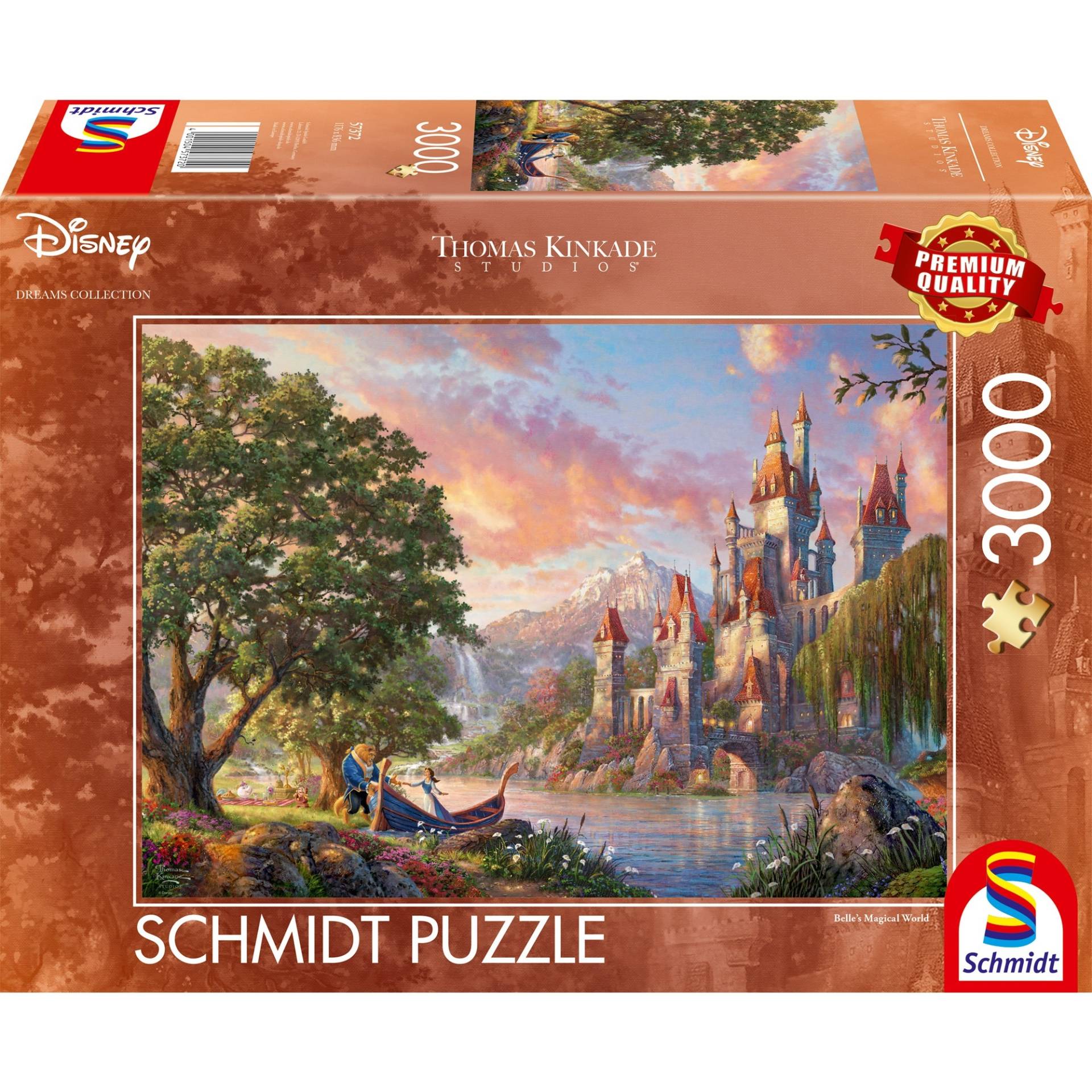 Thomas Kinkade Studios: Belle''s Magical World, Puzzle von Schmidt Spiele