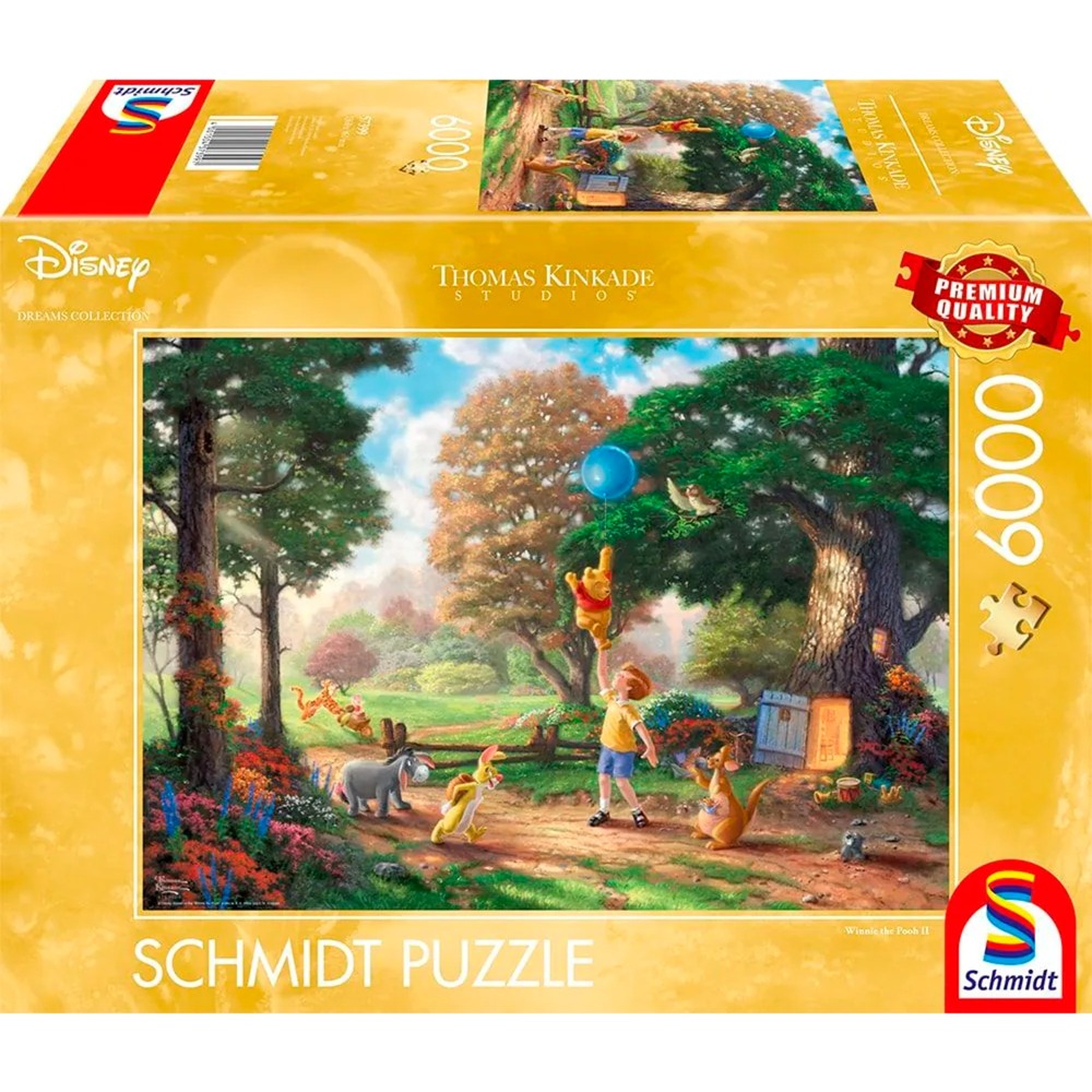 Thomas Kinkade Studios: Disney Dreams Collection - Winnie Pooh II, Puzzle von Schmidt Spiele