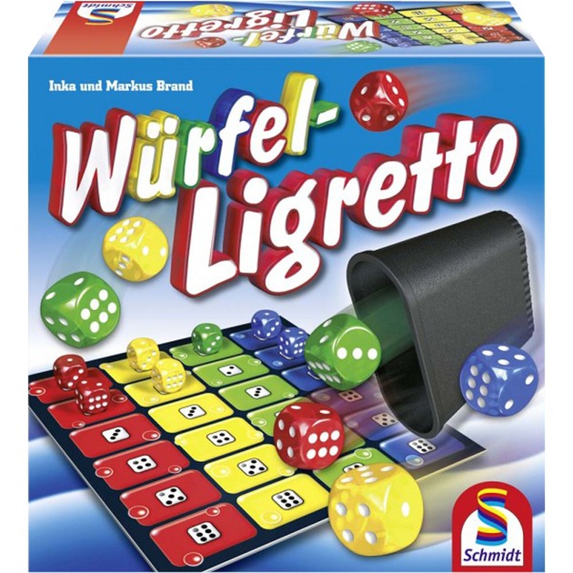 Würfel Ligretto, Würfelspiel von Schmidt Spiele