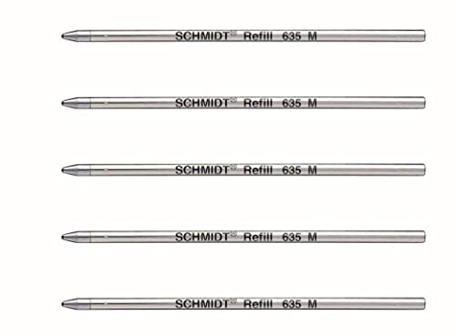Schmidt Technology Kugelschreibermine S635 blau 5 Stück von Schmidt Technology