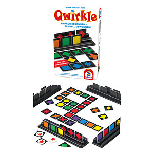 Schmidt MBS Qwirkle in Metalldose Geschicklichkeitsspiel Schmidt MBS Qwirkle in Metalldose Geschicklichkeitsspiel von Schmidt