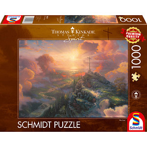 Schmidt Thomas Kinkade Studios Spirit Das Kreuz Puzzle, 1000 Teile von Schmidt