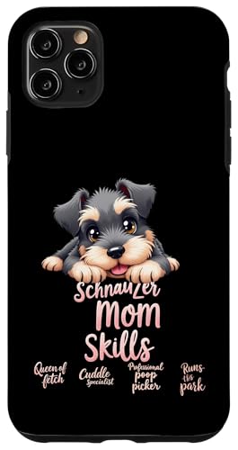 Lustiges Schnauzer Mama Hund Schnauzer Mama Humor Zitat Hülle für iPhone 11 Pro Max Lustiges Schnauzer Mama Hund Schnauzer Mama Humor Zitat Hülle für iPhone 11 Pro Max von Schnauzer Fun Designs