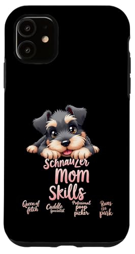 Lustiges Schnauzer Mama Hund Schnauzer Mama Humor Zitat Hülle für iPhone 11 Lustiges Schnauzer Mama Hund Schnauzer Mama Humor Zitat Hülle für iPhone 11 von Schnauzer Fun Designs