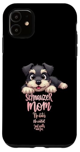 Lustiges Schnauzer Mama Hund Schnauzer Mama Humor Zitat Hülle für iPhone 11 Lustiges Schnauzer Mama Hund Schnauzer Mama Humor Zitat Hülle für iPhone 11 von Schnauzer Fun Designs