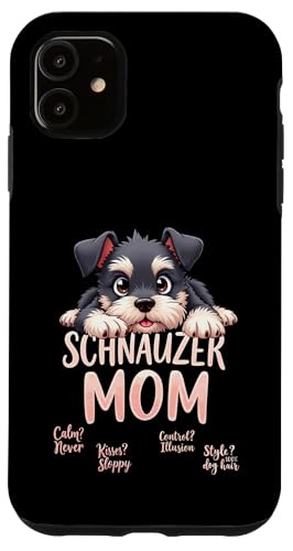 Lustiges Schnauzer Mama Hund Schnauzer Mama Humor Zitat Hülle für iPhone 11 Lustiges Schnauzer Mama Hund Schnauzer Mama Humor Zitat Hülle für iPhone 11 von Schnauzer Fun Designs
