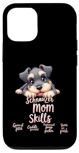 Lustiges Schnauzer Mama Hund Schnauzer Mama Humor Zitat Hülle für iPhone 12/12 Pro Lustiges Schnauzer Mama Hund Schnauzer Mama Humor Zitat Hülle für iPhone 12/12 Pro von Schnauzer Fun Designs