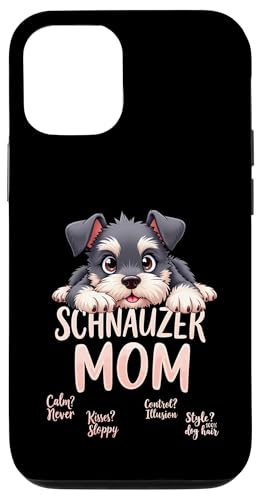 Lustiges Schnauzer Mama Hund Schnauzer Mama Humor Zitat Hülle für iPhone 12/12 Pro Lustiges Schnauzer Mama Hund Schnauzer Mama Humor Zitat Hülle für iPhone 12/12 Pro von Schnauzer Fun Designs