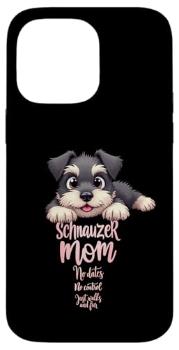 Lustiges Schnauzer Mama Hund Schnauzer Mama Humor Zitat Hülle für iPhone 14 Pro Max Lustiges Schnauzer Mama Hund Schnauzer Mama Humor Zitat Hülle für iPhone 14 Pro Max von Schnauzer Fun Designs