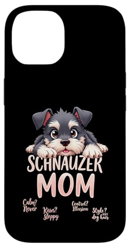 Lustiges Schnauzer Mama Hund Schnauzer Mama Humor Zitat Hülle für iPhone 14 Lustiges Schnauzer Mama Hund Schnauzer Mama Humor Zitat Hülle für iPhone 14 von Schnauzer Fun Designs