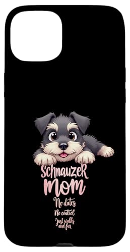 Lustiges Schnauzer Mama Hund Schnauzer Mama Humor Zitat Hülle für iPhone 15 Plus Lustiges Schnauzer Mama Hund Schnauzer Mama Humor Zitat Hülle für iPhone 15 Plus von Schnauzer Fun Designs