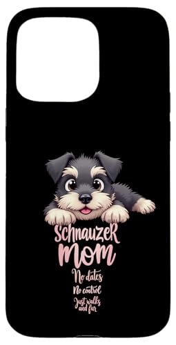 Lustiges Schnauzer Mama Hund Schnauzer Mama Humor Zitat Hülle für iPhone 15 Pro Max Lustiges Schnauzer Mama Hund Schnauzer Mama Humor Zitat Hülle für iPhone 15 Pro Max von Schnauzer Fun Designs