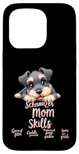 Lustiges Schnauzer Mama Hund Schnauzer Mama Humor Zitat Hülle für iPhone 15 Pro Lustiges Schnauzer Mama Hund Schnauzer Mama Humor Zitat Hülle für iPhone 15 Pro von Schnauzer Fun Designs