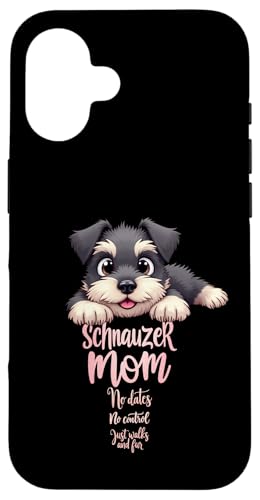 Lustiges Schnauzer Mama Hund Schnauzer Mama Humor Zitat Hülle für iPhone 16 Lustiges Schnauzer Mama Hund Schnauzer Mama Humor Zitat Hülle für iPhone 16 von Schnauzer Fun Designs