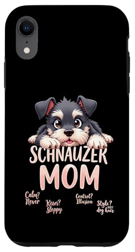 Lustiges Schnauzer Mama Hund Schnauzer Mama Humor Zitat Hülle für iPhone XR Lustiges Schnauzer Mama Hund Schnauzer Mama Humor Zitat Hülle für iPhone XR von Schnauzer Fun Designs