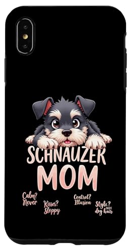 Lustiges Schnauzer Mama Hund Schnauzer Mama Humor Zitat Hülle für iPhone XS Max Lustiges Schnauzer Mama Hund Schnauzer Mama Humor Zitat Hülle für iPhone XS Max von Schnauzer Fun Designs