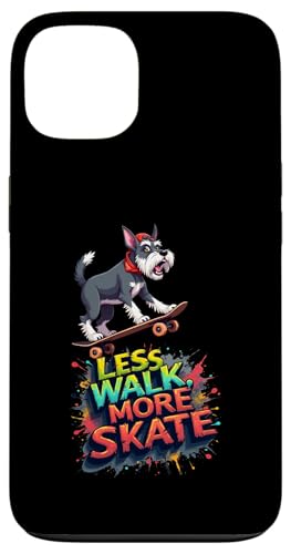 Lustiges Skateboard-Geschenk für Schnauzer-Hundebesitzer Hülle für iPhone 13 Lustiges Skateboard-Geschenk für Schnauzer-Hundebesitzer Hülle für iPhone 13 von Schnauzer Fun Designs
