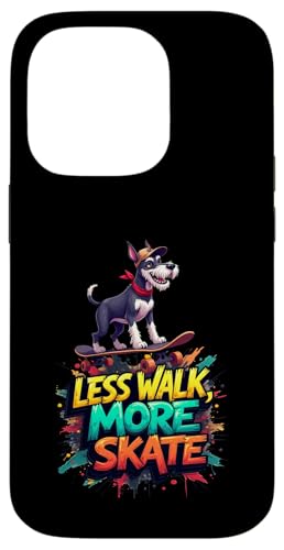 Lustiges Skateboard-Geschenk für Schnauzer-Hundebesitzer Hülle für iPhone 14 Pro Lustiges Skateboard-Geschenk für Schnauzer-Hundebesitzer Hülle für iPhone 14 Pro von Schnauzer Fun Designs
