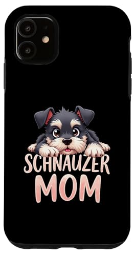 Schnauzer Mama Hund Schnauzer Mama Cute Puppy Hülle für iPhone 11 Schnauzer Mama Hund Schnauzer Mama Cute Puppy Hülle für iPhone 11 von Schnauzer Fun Designs