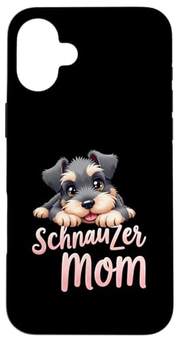 Schnauzer Mama Hund Schnauzer Mama Cute Puppy Hülle für iPhone 16 Plus Schnauzer Mama Hund Schnauzer Mama Cute Puppy Hülle für iPhone 16 Plus von Schnauzer Fun Designs
