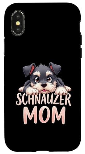 Schnauzer Mama Hund Schnauzer Mama Cute Puppy Hülle für iPhone X/XS Schnauzer Mama Hund Schnauzer Mama Cute Puppy Hülle für iPhone X/XS von Schnauzer Fun Designs