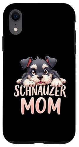 Schnauzer Mama Hund Schnauzer Mama Cute Puppy Hülle für iPhone XR Schnauzer Mama Hund Schnauzer Mama Cute Puppy Hülle für iPhone XR von Schnauzer Fun Designs
