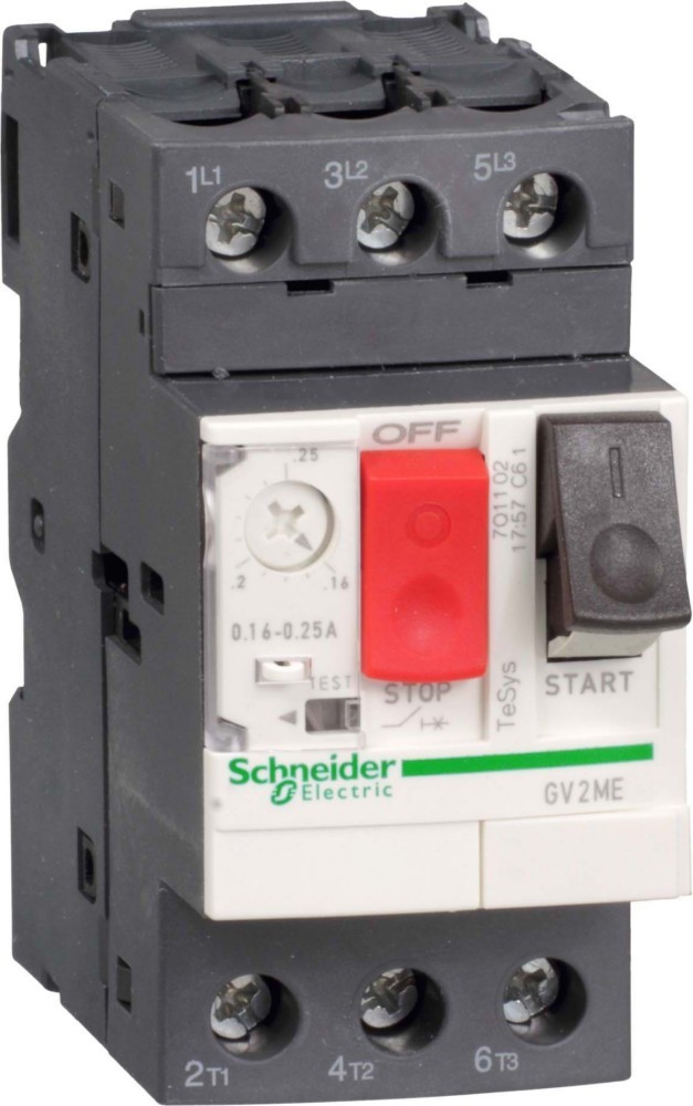 24 Stk. Schneider Electric Motorschutzschalter GV2ME22TQ 24 Stk. Schneider Electric Motorschutzschalter GV2ME22TQ von Schneider Electric