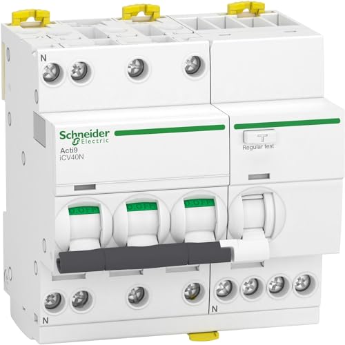 A9 iCV40N 3PN C 25A 30mA AC RCBO A9 iCV40N 3PN C 25A 30mA AC RCBO von Schneider