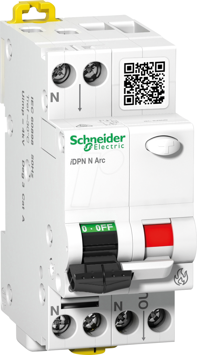 A9FDB610 - Brandschutzschalter + LS, iDPN N Arc, 1P+N, 10A, C-Charakteristi A9FDB610 - Brandschutzschalter + LS, iDPN N Arc, 1P+N, 10A, C-Charakteristi von Schneider Electric