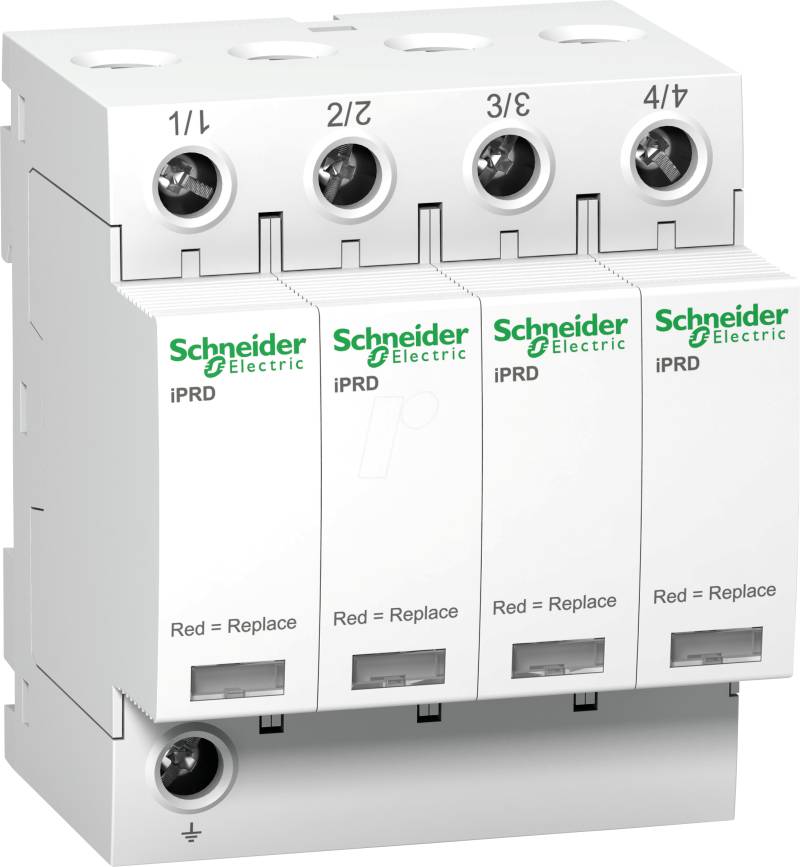 A9L40400 - Überspannungsabl. iPRD40, Typ 2, 4P, Imax 40kA von Schneider Electric