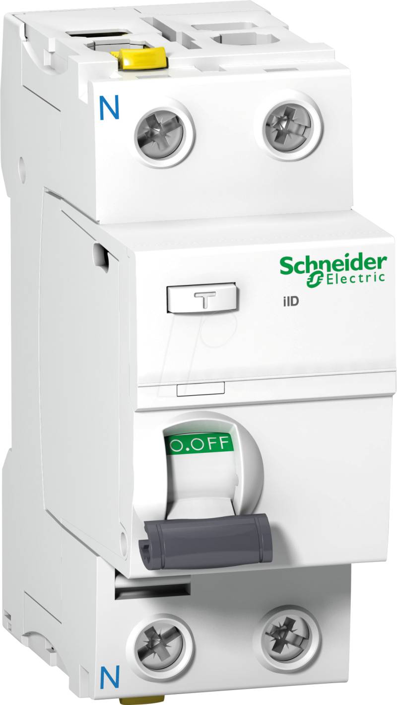 A9Z21225 - Fehlerstrom-Schutzschalter iID, 2P, 25A , 30mA, Typ A von Schneider Electric