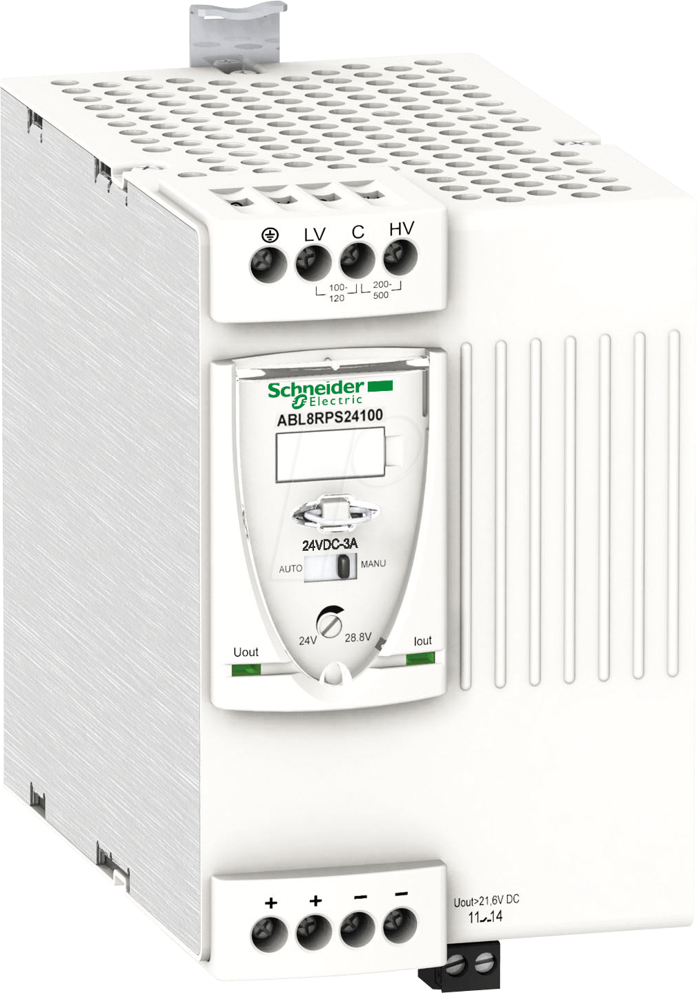 ABL8RPS24100 - Schaltnetzteil, Hutschiene, 240 W, 24 V, 10 A ABL8RPS24100 - Schaltnetzteil, Hutschiene, 240 W, 24 V, 10 A von Schneider Electric