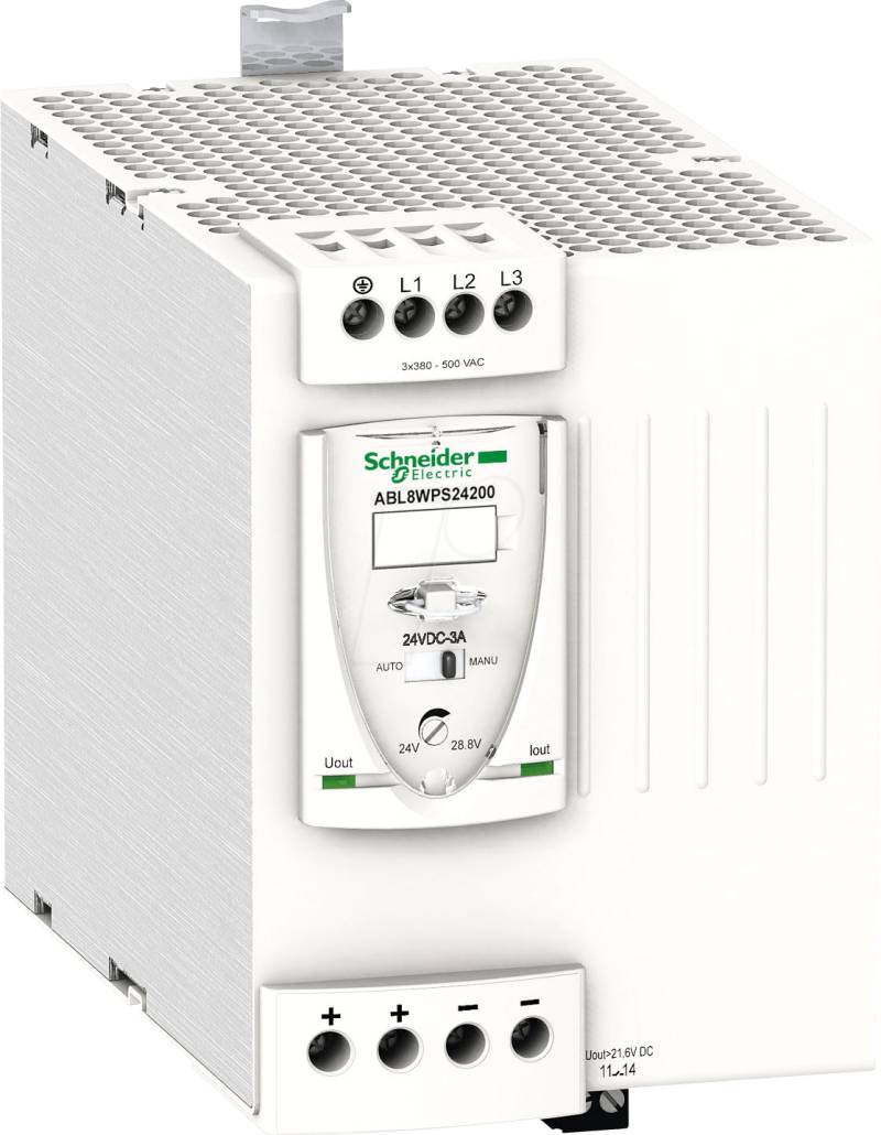 ABL8WPS24200 - Schaltnetzteil, Hutschiene, 480 W, 24 V, 20 A von Schneider Electric