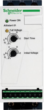 ATS01N112FT - Sanftanlasser für Asynchronmotor,12A, 110-480V, 1,5-5,5 KW von Schneider Electric