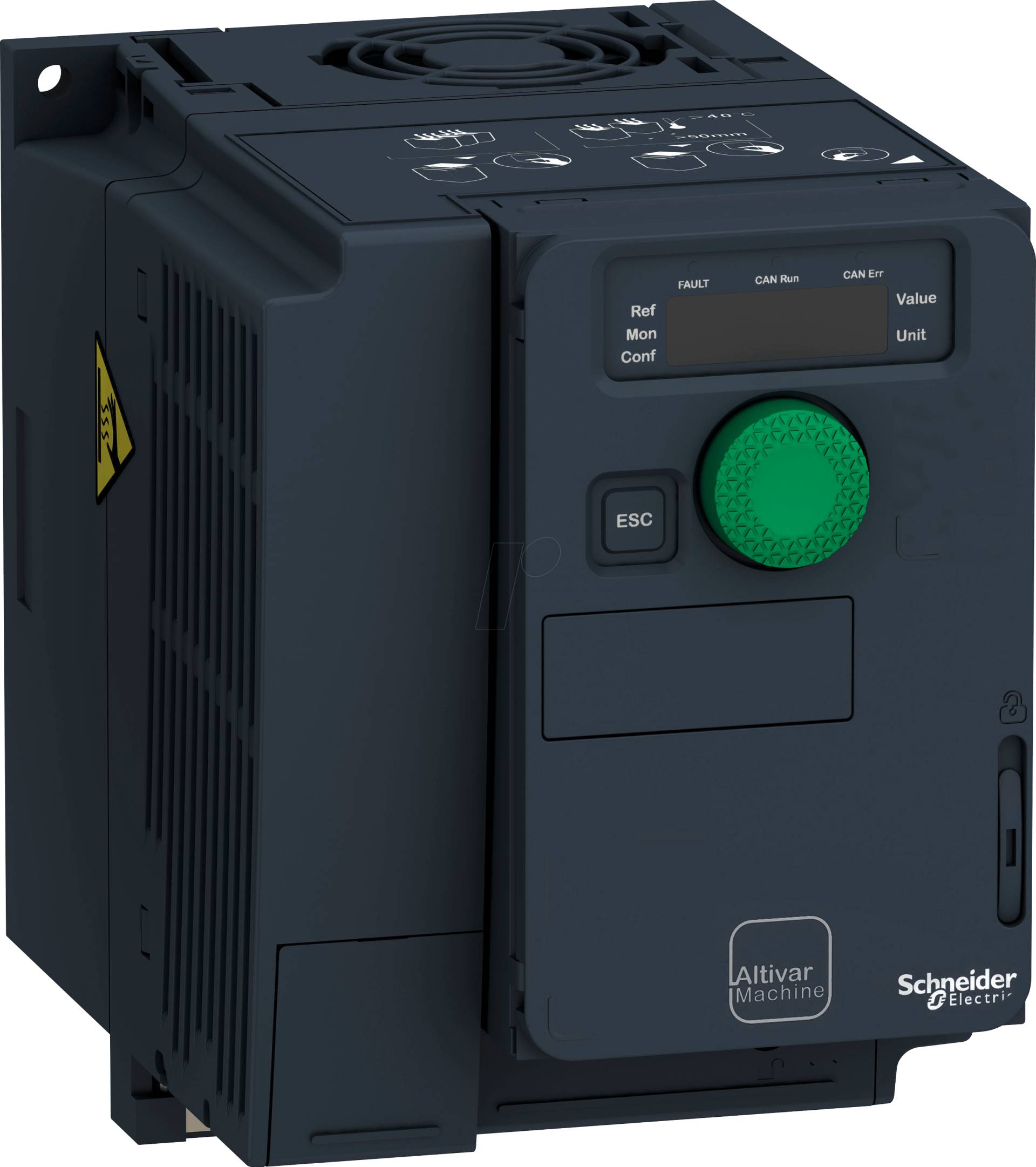 ATV320U15N4C - Frequenzumrichter, 3-phasig, 380 - 500 V, 1,5 kW, IP20 von Schneider Electric