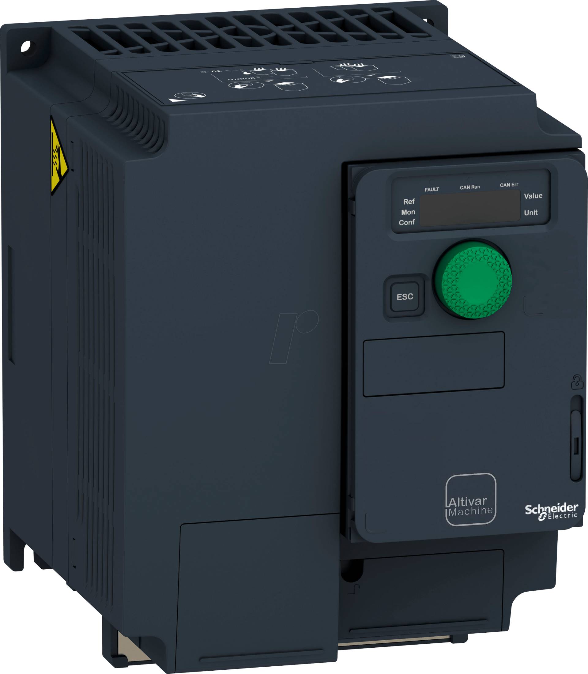 ATV320U22N4C - Frequenzumrichter, 3-phasig, 380 - 500 V, 2,2 kW, IP20 von Schneider Electric