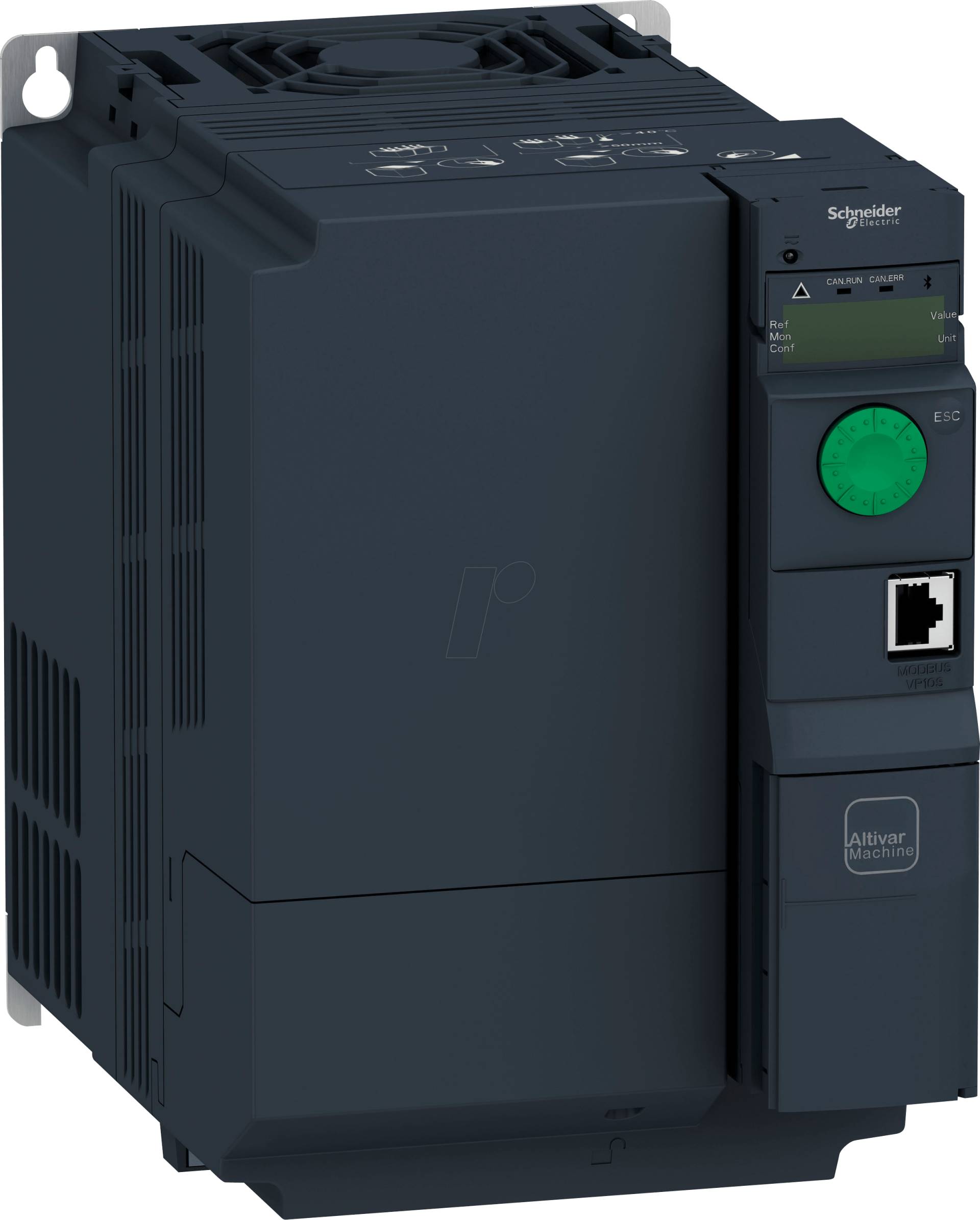 ATV320U55N4B - Frequenzumrichter, 3-phasig, 380 - 500 V, 5,5 kW, IP20 von Schneider Electric