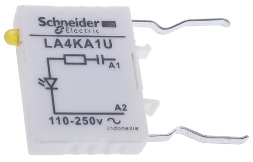 Beschaltungsmodul Schneider Electric | RC-Glied | Schraubklemmen | 25 mm x 6 mm x 22 mm | 220-250V AC | Green Premium Produkt von Schneider Electric