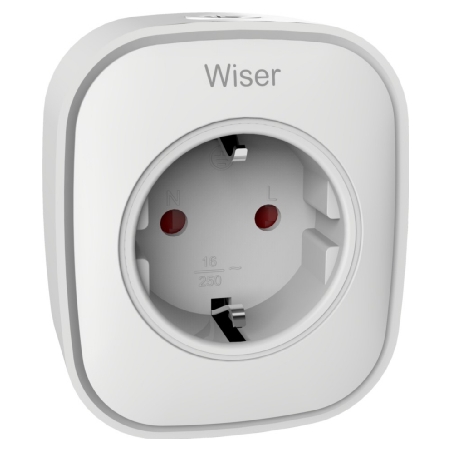 CCTFR6501  - Wiser Smart Plug Zwischenstecker CCTFR6501 von Schneider Electric
