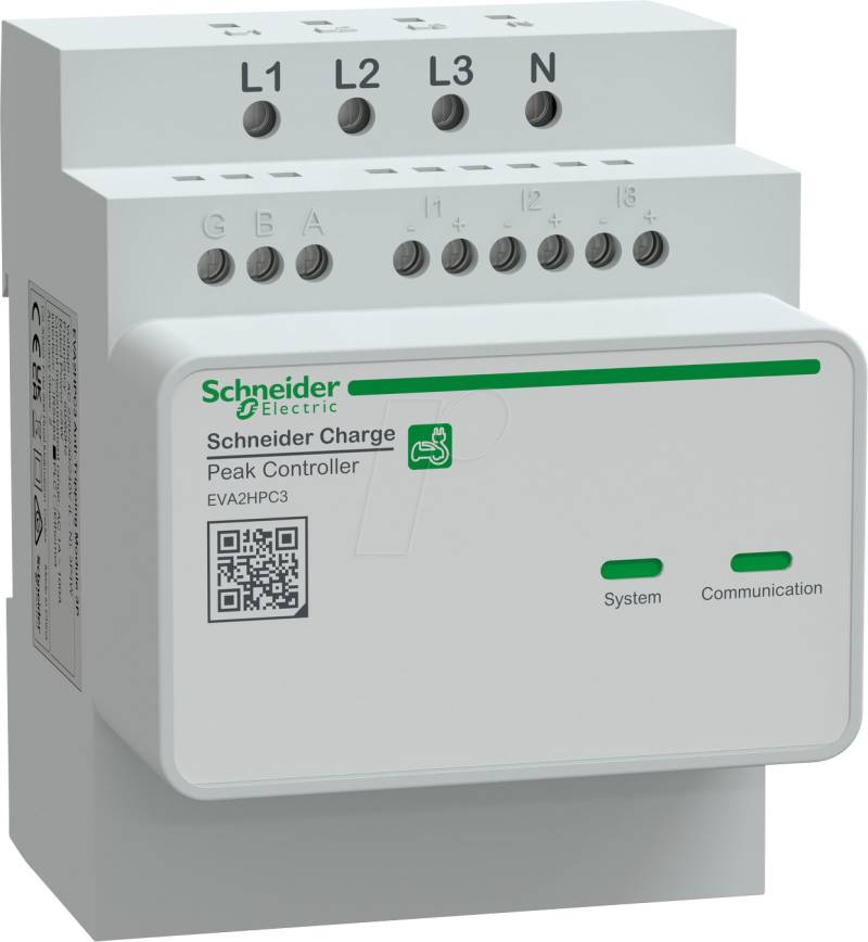 EVA2HPC3 - Peak Controller für Wallbox, Anti-Auslöse, Überlastschutz, 3-ph. von Schneider Electric
