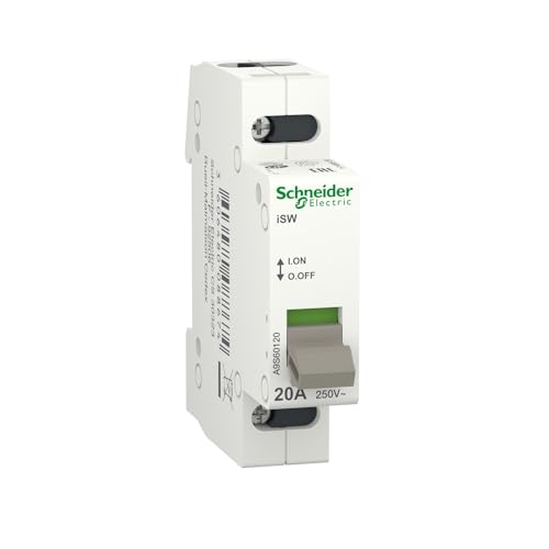 INTERRUPTOR 1P 20A 250V INTERRUPTOR 1P 20A 250V von Schneider