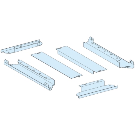 LVS08494  - Kabeleinführungsplatte 2teil. BxT=400x400mm LVS08494 von Schneider Electric