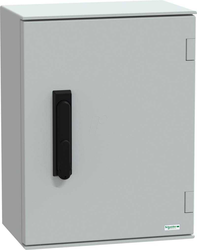 NSYPLM43VG - Polyestergehäuse, H 430 x B 330 x T 200 mm, 3-Punkt von Schneider Electric