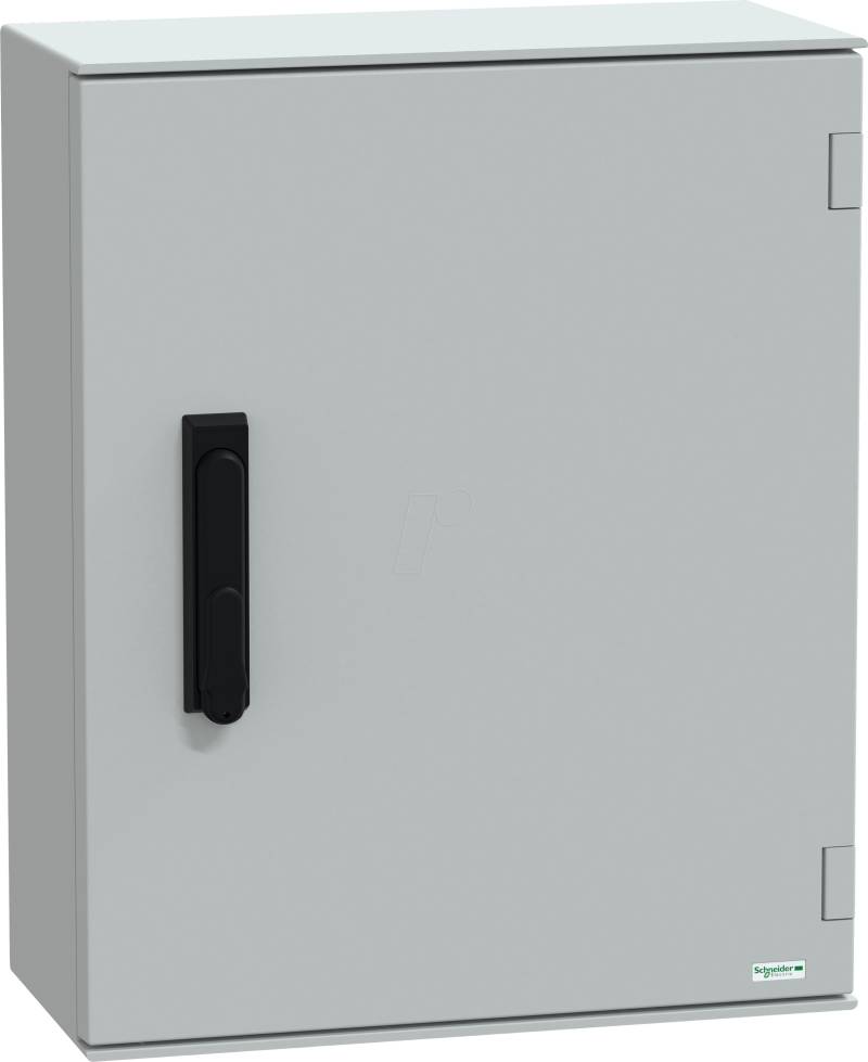 NSYPLM54VG - Polyestergehäuse, H 530 x B 430 x T 200 mm, 3-Punkt von Schneider Electric