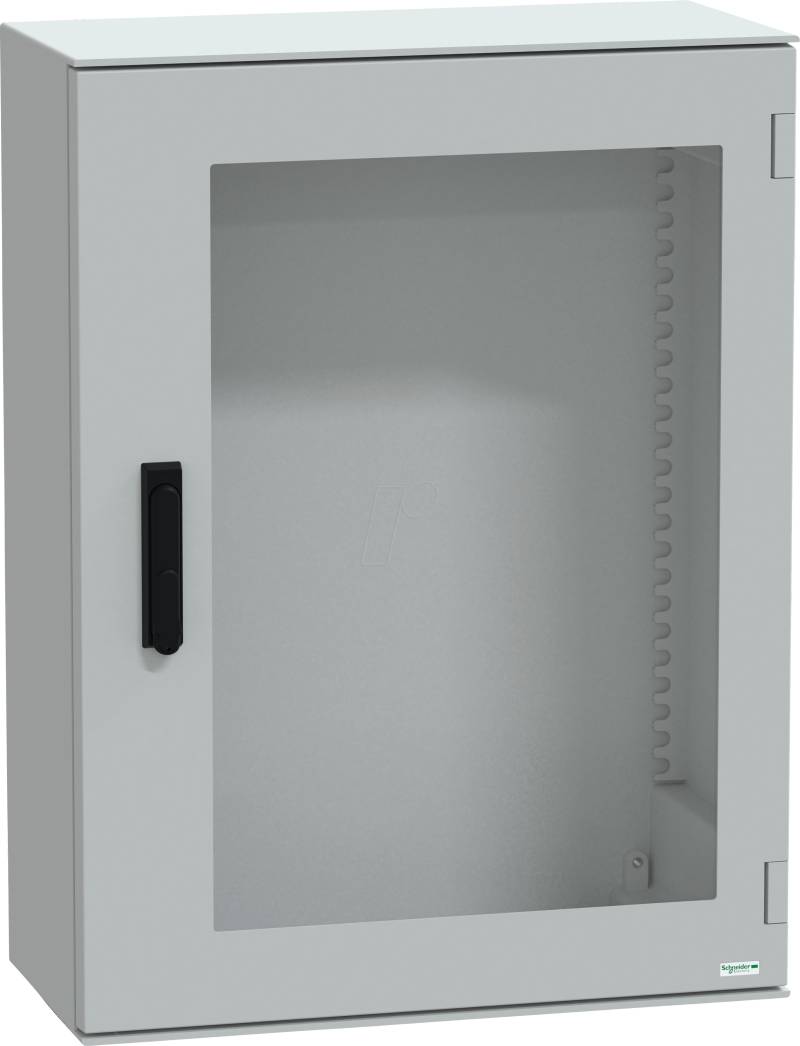 NSYPLM86TVG - Polyestergehäuse, H 847 x B 636 x T 300 mm, trsp. Tür, 3-Punkt von Schneider Electric