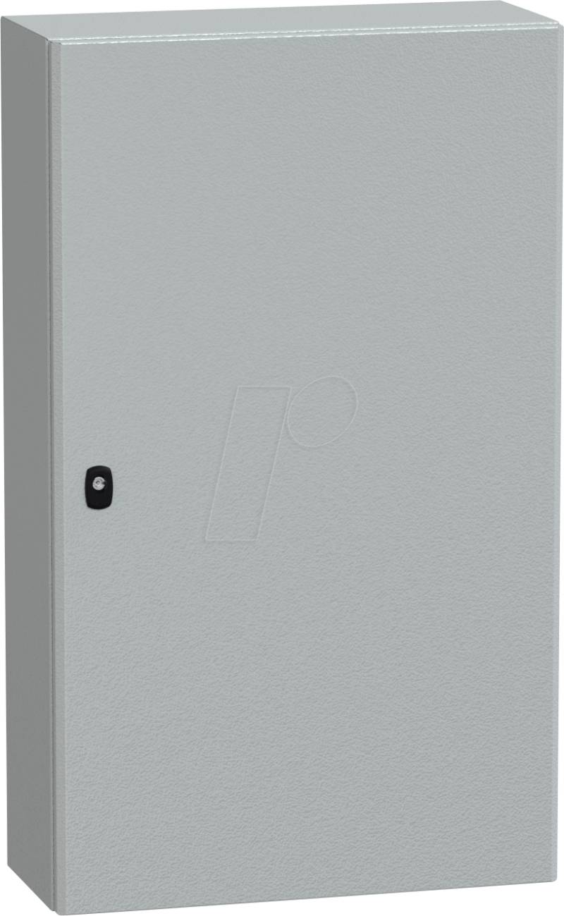 NSYS3D10625 - Stahlgehäuse S3D Volltür ohne Montageplatte 1000 x 600 x 250 von Schneider Electric