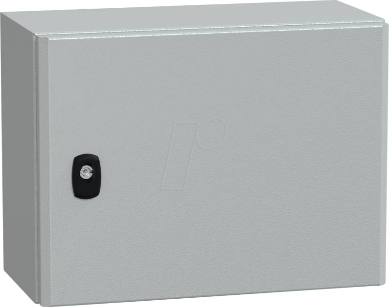 NSYS3D3420P - Stahlgehäuse S3D Volltür mit Montageplatte 300 x 400 x 200 von Schneider Electric