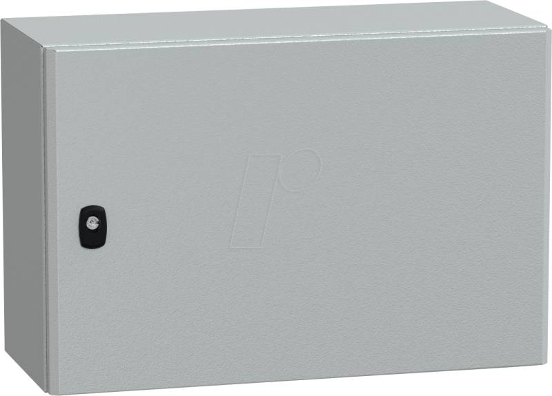 NSYS3D4625P - Stahlgehäuse S3D Volltür mit Montageplatte 400 x 600 x 250 von Schneider Electric