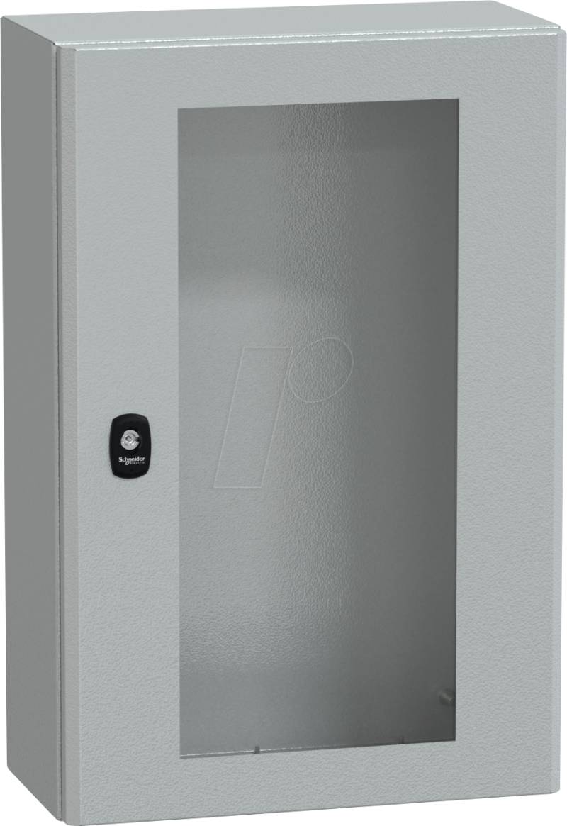 NSYS3D6420T - Stahlgehäuse S3D tspt Tür ohne Montageplatte 600 x 400 x 200 von Schneider Electric
